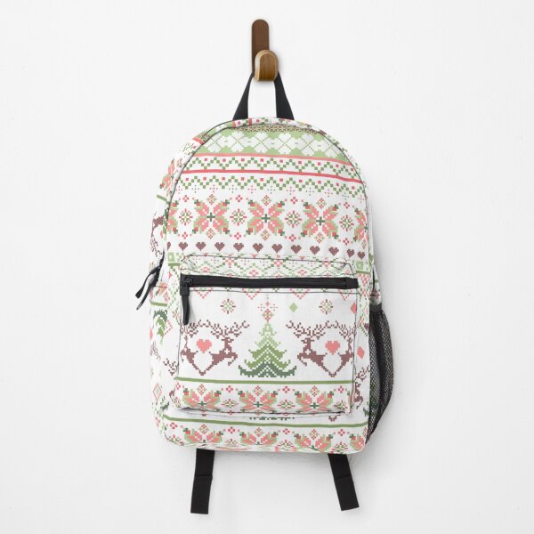 Item preview, Sweet Christmas pixel art design for fabric and for all businesses. designed and sold by Alynek-Design.