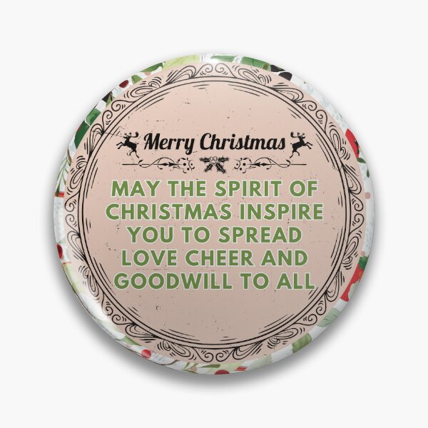 Item preview, Christmas Happy Holidays XM9 designed and sold by HappyHavenStu.