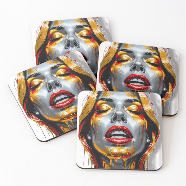 Item preview, Sexy woman face sensual mouth designed and sold by Dan9010.
