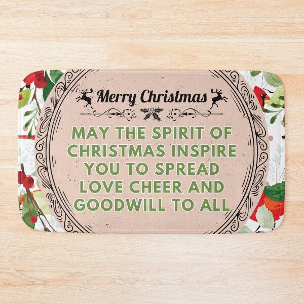 Item preview, Christmas Happy Holidays XM9 designed and sold by HappyHavenStu.