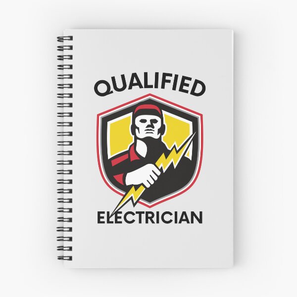 Item preview, Qualified Electrician designed and sold by musthavewords.