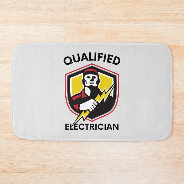 Item preview, Qualified Electrician designed and sold by musthavewords.
