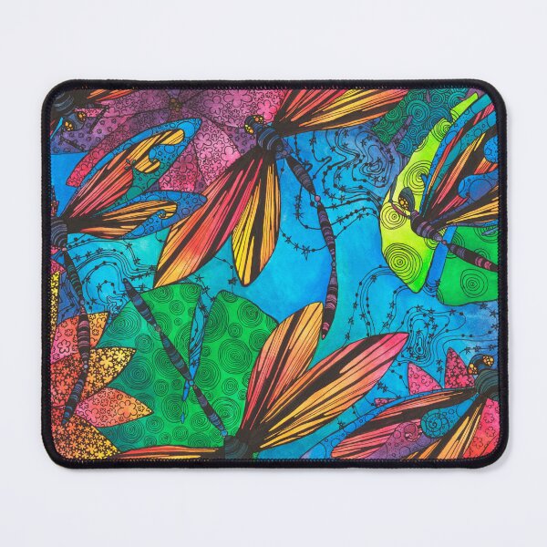 Item preview, Dragonfly Garden designed and sold by CPascoeArt.
