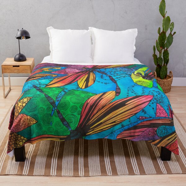 Item preview, Dragonfly Garden designed and sold by CPascoeArt.