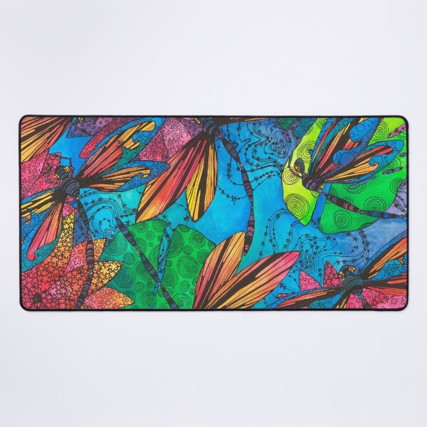 Item preview, Dragonfly Garden designed and sold by CPascoeArt.