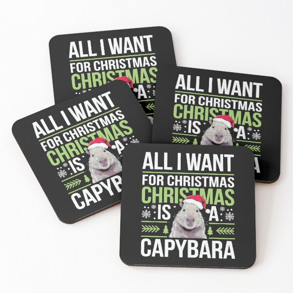 Item preview, Capybara Love: All I Want For Christmas is a Capybara Ugly Sweater designed and sold by luannsemmsobre.