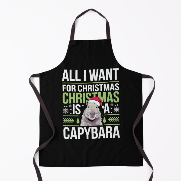 Item preview, Capybara Love: All I Want For Christmas is a Capybara Ugly Sweater designed and sold by luannsemmsobre.