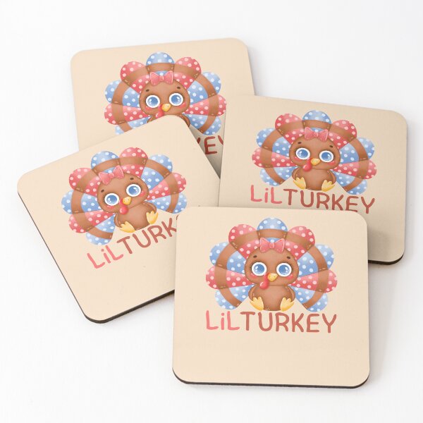 Item preview, Lil turkey Baby girl's little turkey Thanksgiving designed and sold by Lady-Frost.