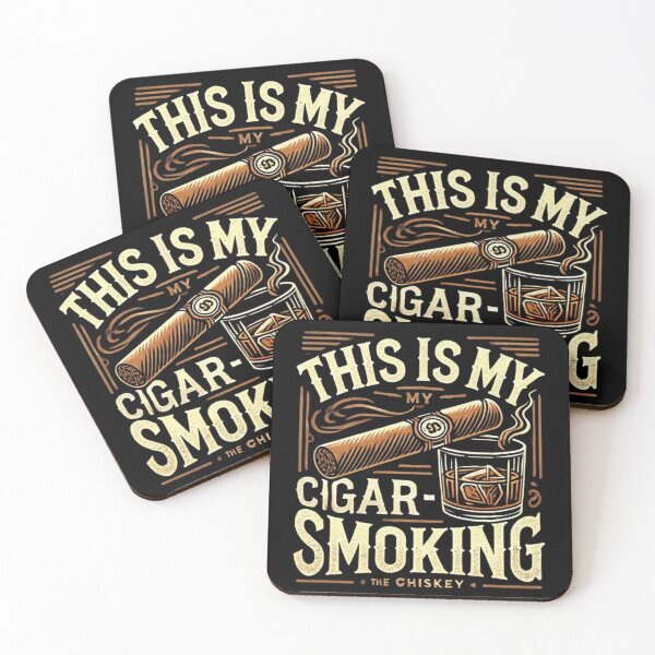 Item preview, This Is My Cigar Smoking T-shirt - Ideal Funny Gift For Him designed and sold by SztylishDesigns.
