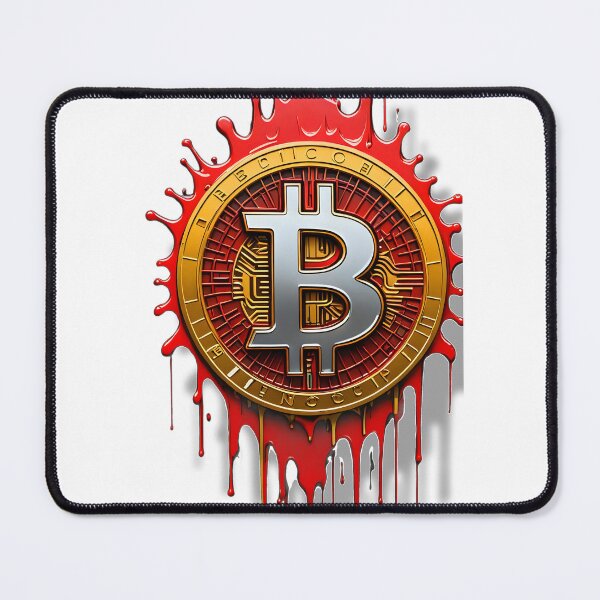 Item preview, Crypto, currency, Bitcoin, gold silver shiny, Fun, luxury designed and sold by Dan9010.