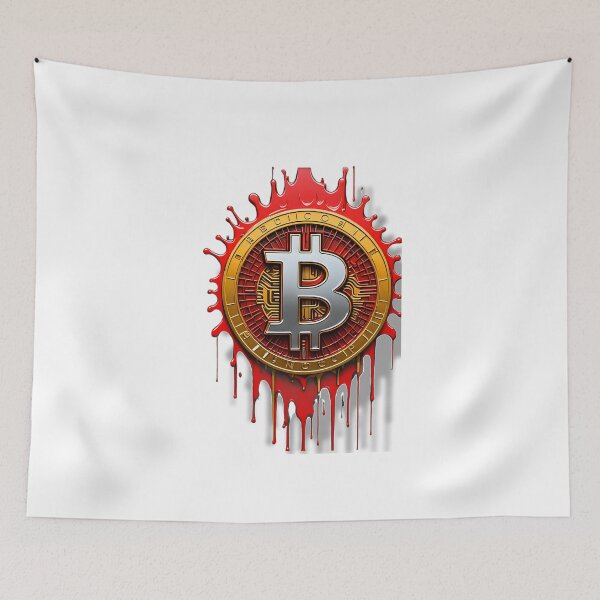 Item preview, Crypto, currency, Bitcoin, gold silver shiny, Fun, luxury designed and sold by Dan9010.