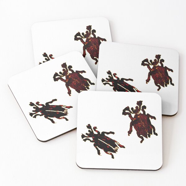 Item preview, Bugs on fire designed and sold by PrintedPaprika.