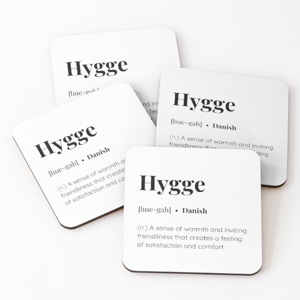 Item preview, Hygge Danish word meaning designed and sold by SimplyMots.