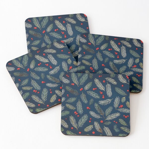 Item preview, Pine Branches Pattern designed and sold by PixelRoots.