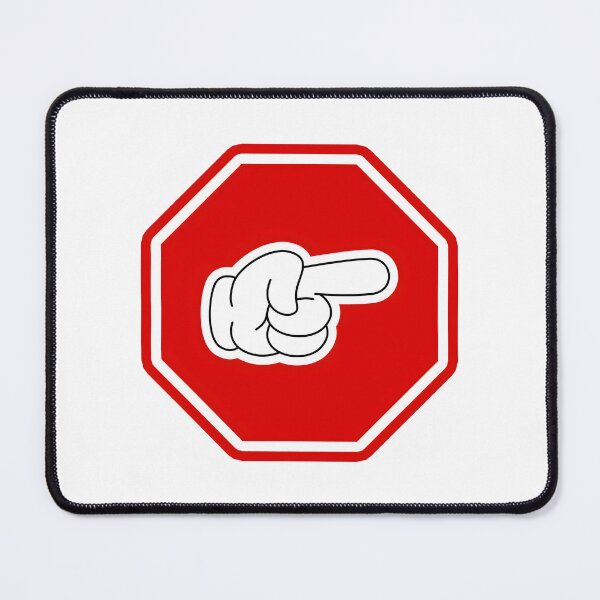 Item preview,  Cartoon Finger Pointing Right Signage designed and sold by RvinJo8.