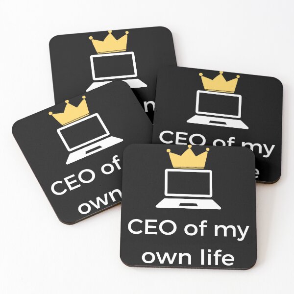 Item preview, CEO of My Own Life Empowerment - white designed and sold by VasInd.