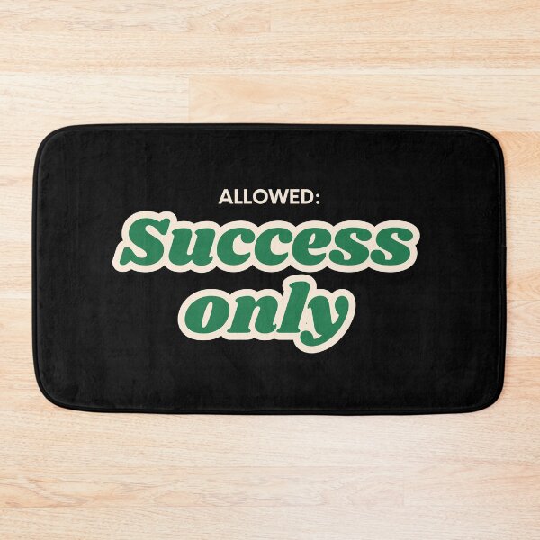 Item preview, Allowed: Success Only – Motivational - green designed and sold by VasInd.