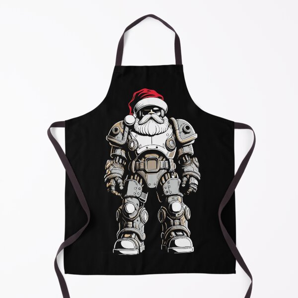 Item preview, Santa Mech Warrior - Futuristic Holiday Design designed and sold by luuuMerch.