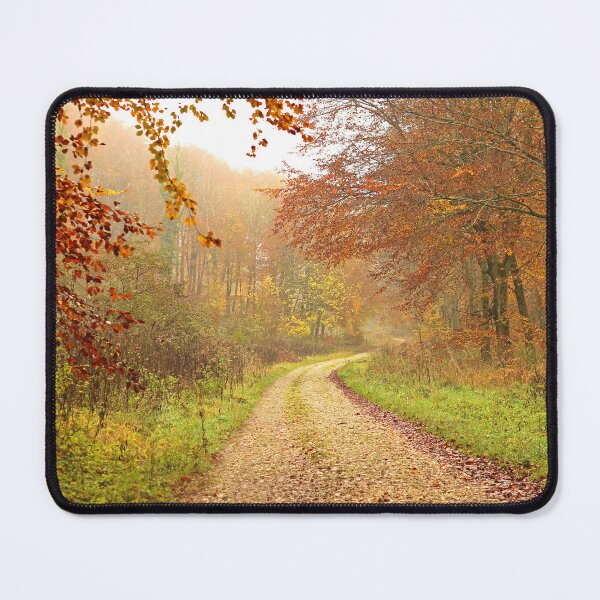 Item preview, Misty Autumn Forest designed and sold by pinkal.