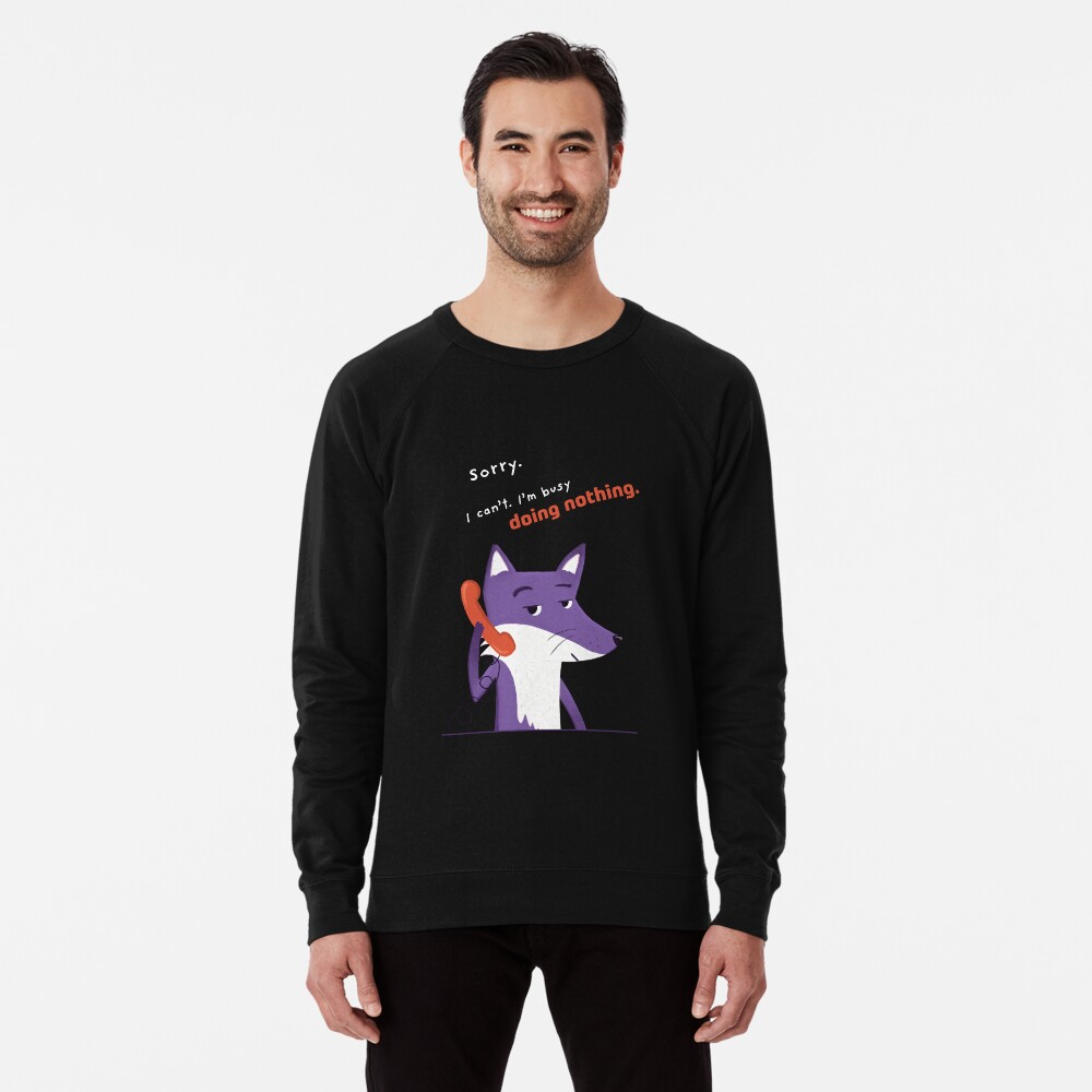 Item preview, Lightweight Sweatshirt designed and sold by ItsPurpleFox.