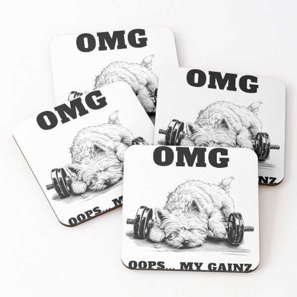 Item preview, Westie: OOPS, My Gainz! designed and sold by StoReprint1.