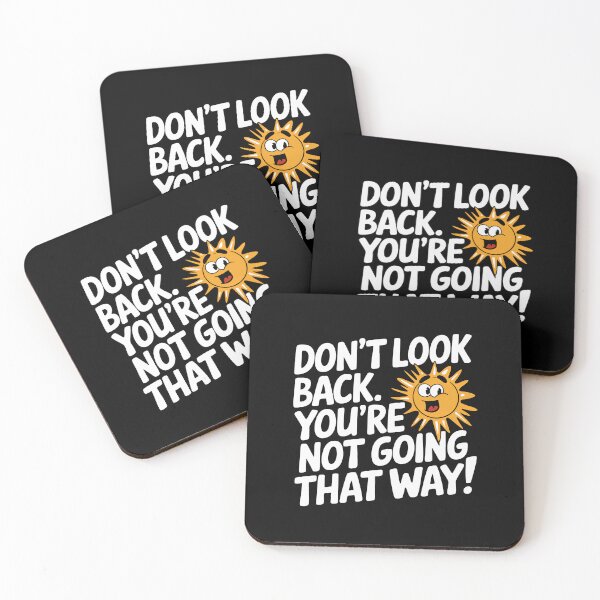 Item preview, Don't Look Back Motivational Quote Forward Thinking Positive Mindset Gift designed and sold by w1ckerman.