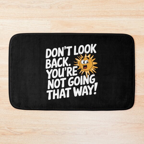 Item preview, Don't Look Back Motivational Quote Forward Thinking Positive Mindset Gift designed and sold by w1ckerman.