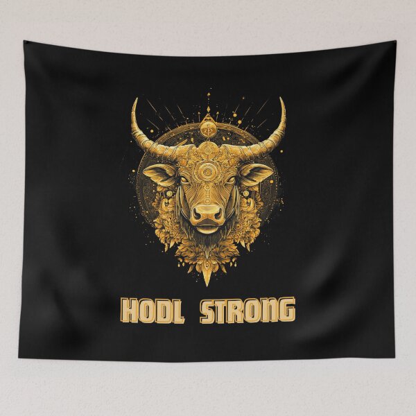 Item preview, Bitcoin Hodl Strong designed and sold by BitCryX.