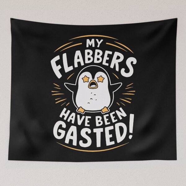 Item preview, My Flabbers Have Been Gasted Penguin designed and sold by LeggetTinch.