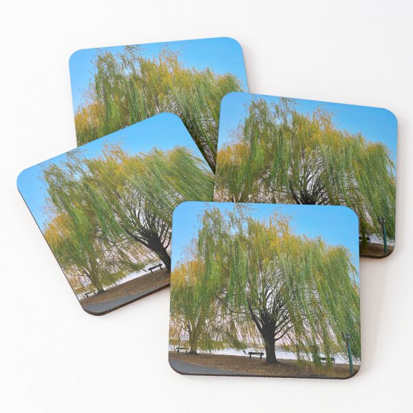 Item preview, Golden willow motion flow without pedestrians designed and sold by florencemilan.