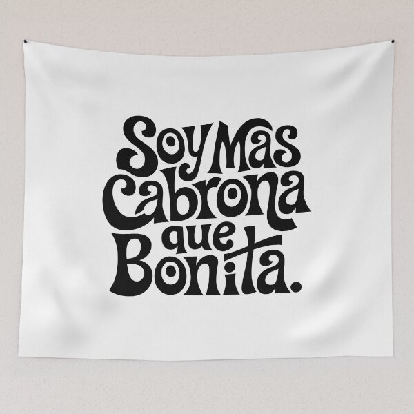 Item preview,  “Soy Más Cabrona Que Bonita” designed and sold by chrstnslts.