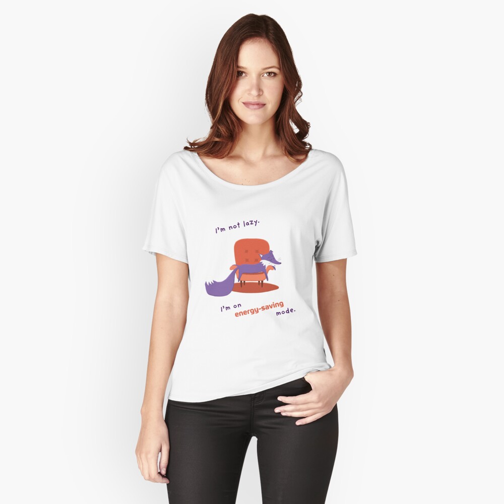 Item preview, Relaxed Fit T-Shirt designed and sold by ItsPurpleFox.