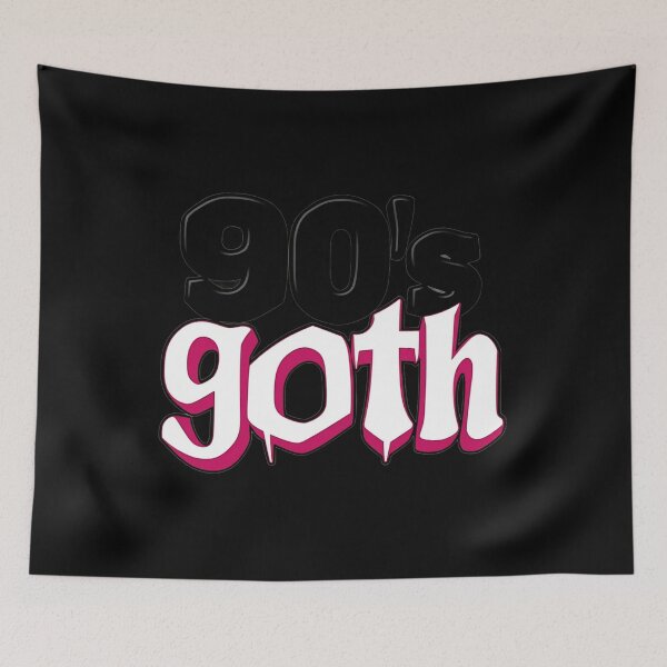 Item preview, 90s Goth, Cartoon Font, Spooky designed and sold by Burn-Ego.