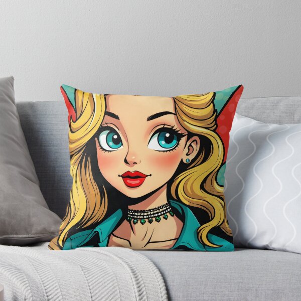 Item preview, Cute Classic Vintage Style Anime Girl designed and sold by TheArtOfPat.