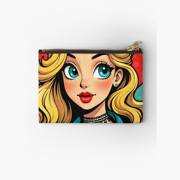 Item preview, Cute Classic Vintage Style Anime Girl designed and sold by TheArtOfPat.
