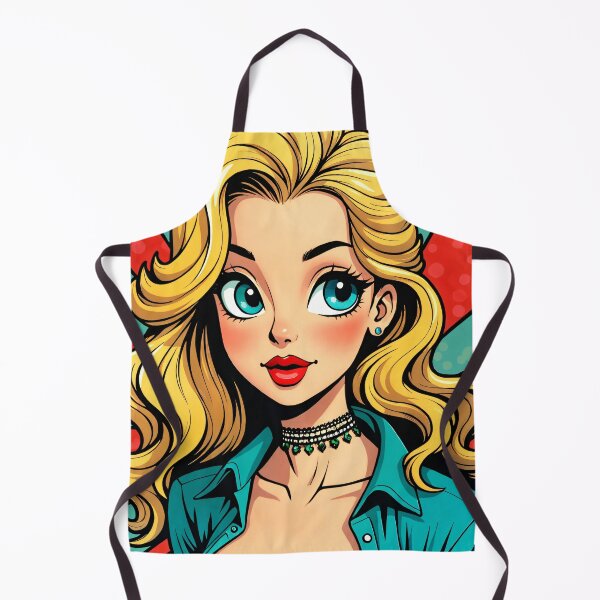 Item preview, Cute Classic Vintage Style Anime Girl designed and sold by TheArtOfPat.