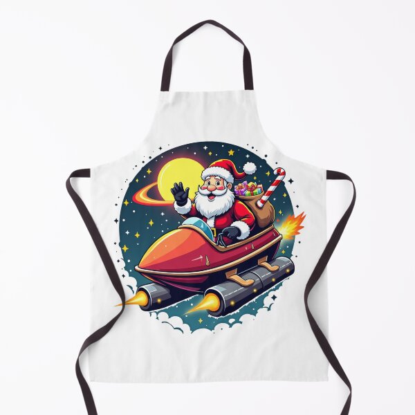 Item preview, Santa’s Galactic Ride - A Festive Journey Through Space designed and sold by SakkharinT-Cad.
