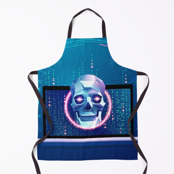 Item preview, Skull Cyber Attack designed and sold by NiamLab.
