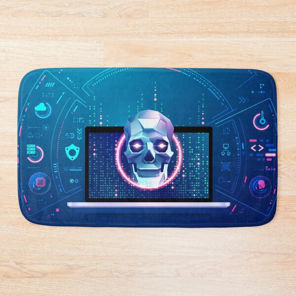 Item preview, Skull Cyber Attack designed and sold by NiamLab.