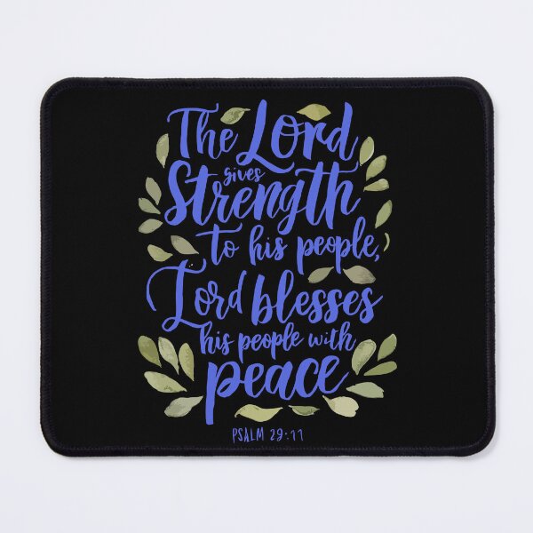 Item preview, The Lord Gives Strength To His People designed and sold by thespecialtyhub.