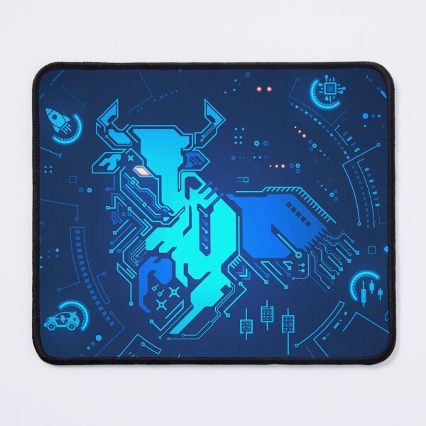Item preview, Futuristic Bull Stock Market designed and sold by NiamLab.