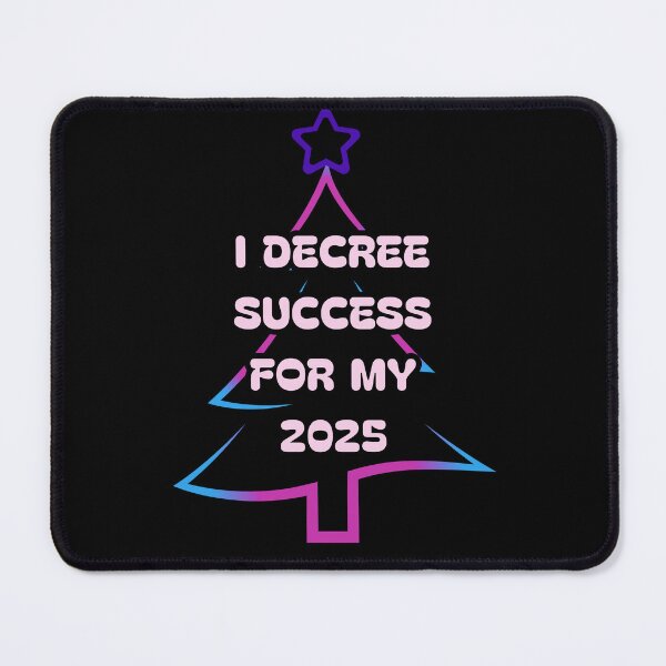 Item preview, I DECREE SUCCESS FOR MY 2025 designed and sold by stickersrafisa.