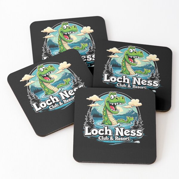 Item preview, Loch Ness Club And Resort Scotland - Funny Loch Ness Monster designed and sold by Shirt-Face.
