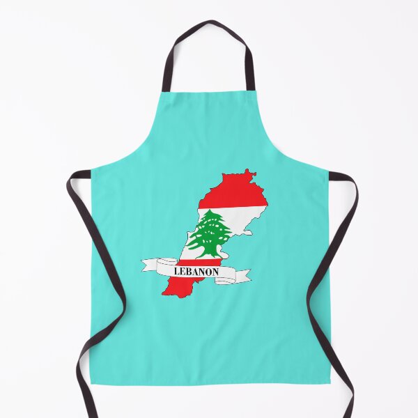 Item preview, Lebanon flag map designed and sold by visual adventures.