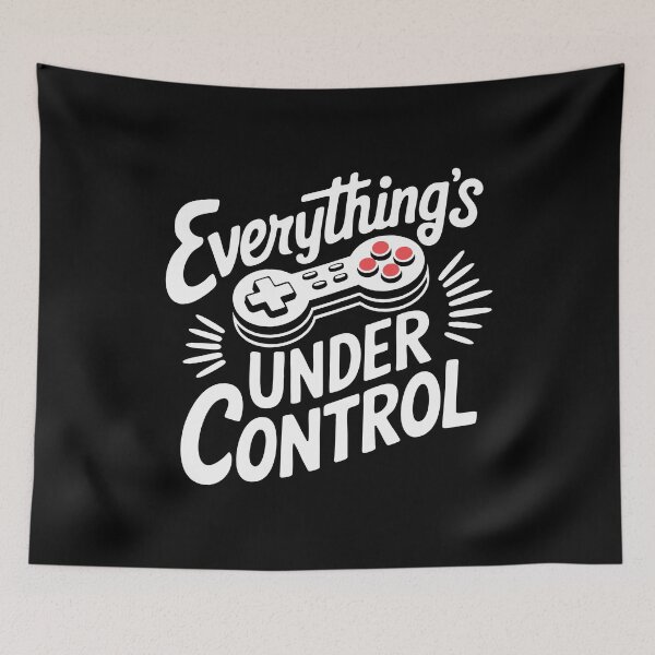 Item preview, Everything's Under Control Gaming Lifestyle Controller Design for Game Lovers designed and sold by w1ckerman.