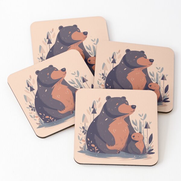 Item preview, Bear mom designed and sold by Amir Faysal.