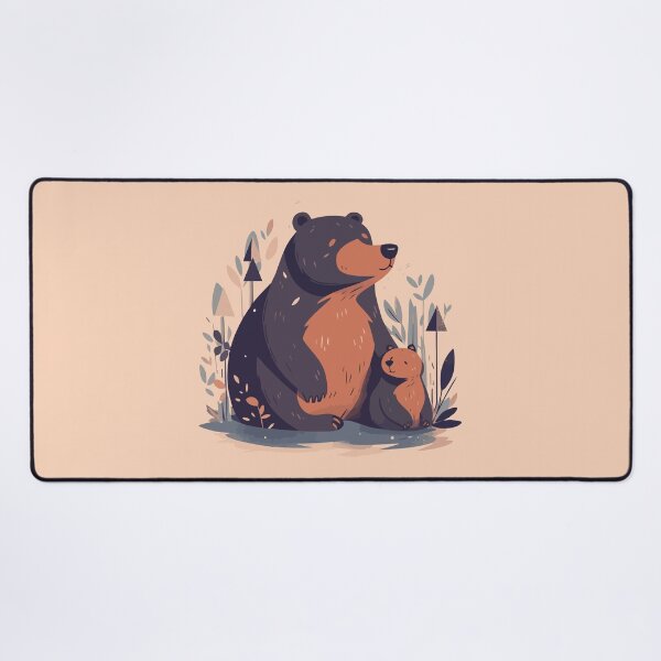 Item preview, Bear mom designed and sold by Amir Faysal.