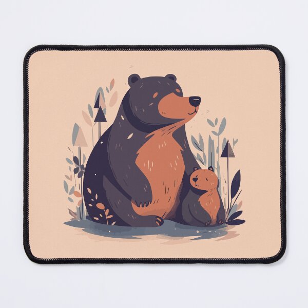 Item preview, Bear mom designed and sold by Amir Faysal.