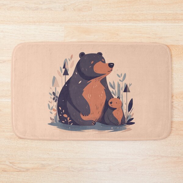 Item preview, Bear mom designed and sold by Amir Faysal.