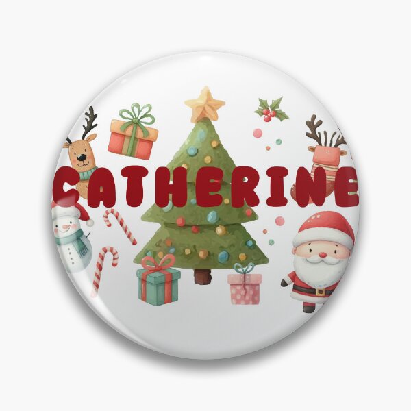Item preview, Christmas Name Catherine - personalized designed and sold by karolinahinc.